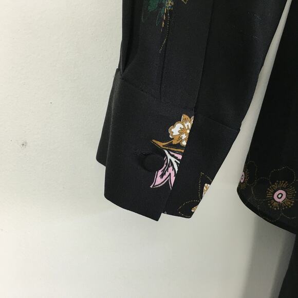 A.L.C. Christianne Floral Tiered Silk Maxi Dress - Picture 7 of 9